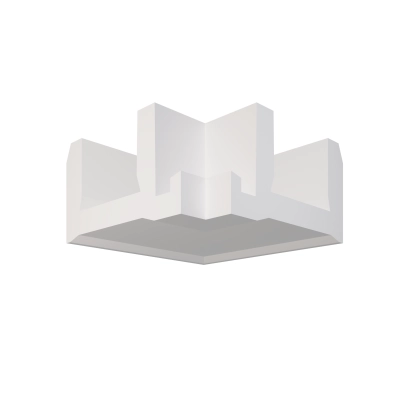 Stuckleisten Wand LED - 10 Meter + Ecken OL-54